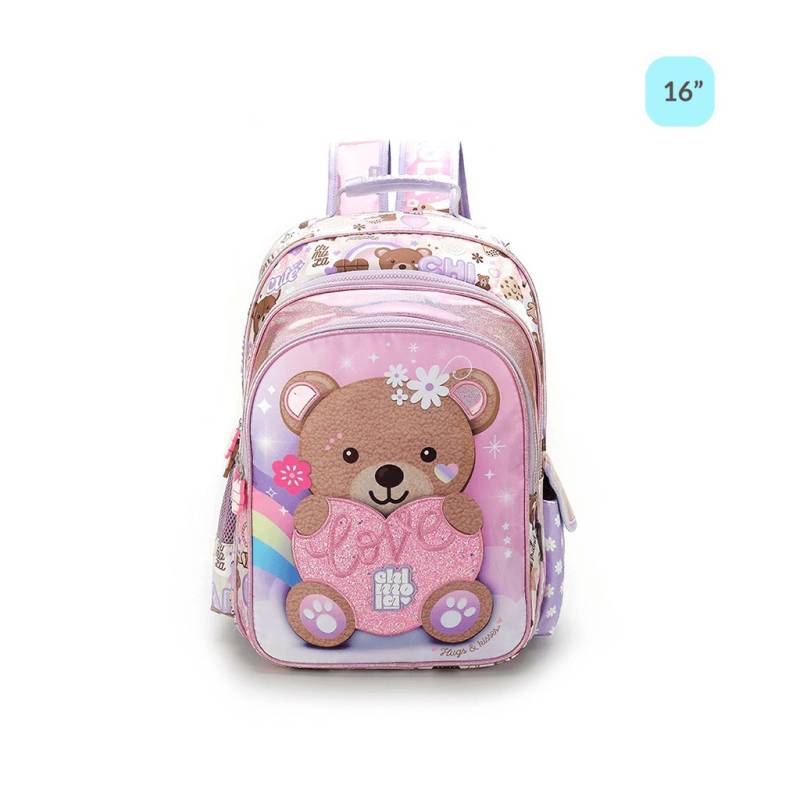 Mochila Chimola Osito Bt22  Espalda 14´