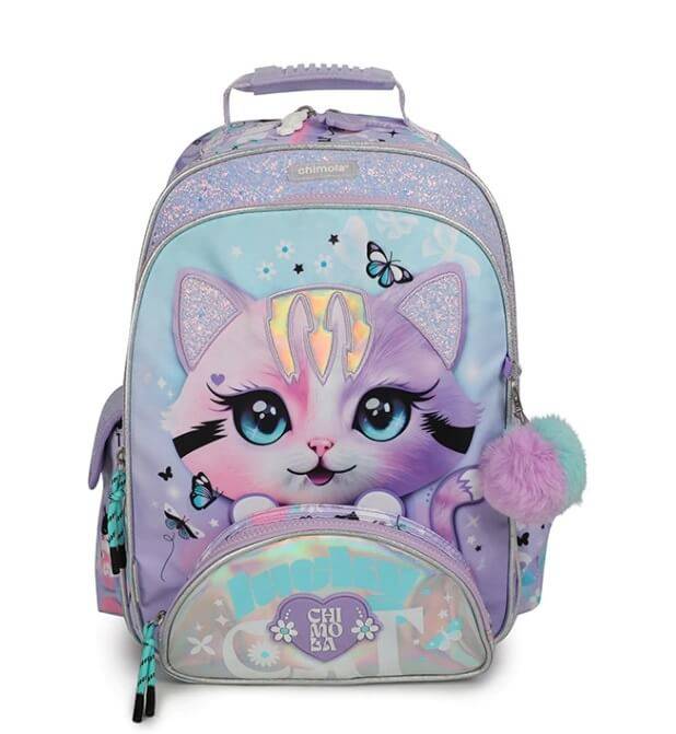 Mochila Chimola Gato Bt73 Espalda 18´