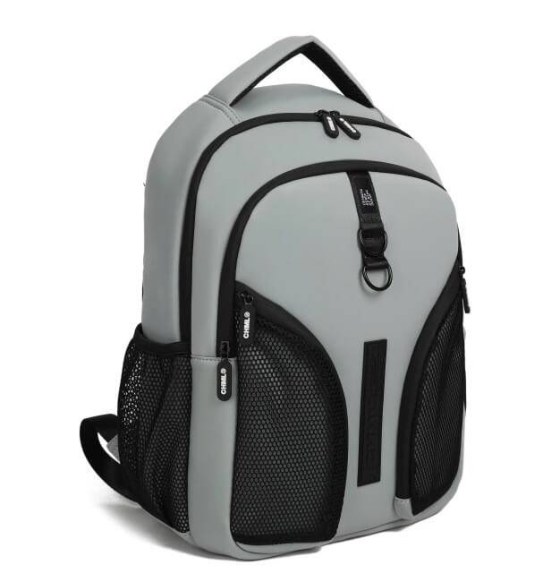Mochila Chimola Neoprene Fs48 Gris Espalda 17´