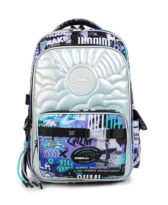 Mochila Chimola Trama Art Life Tr71 Espalda 18´