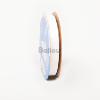 Cinta Ballou Lisa 10Mm X 25 Mts Blanco
