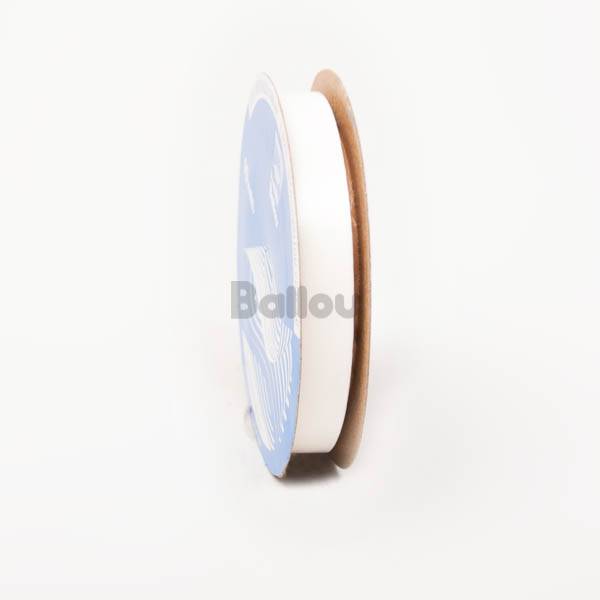 Cinta Ballou Lisa 10Mm X 25 Mts Blanco