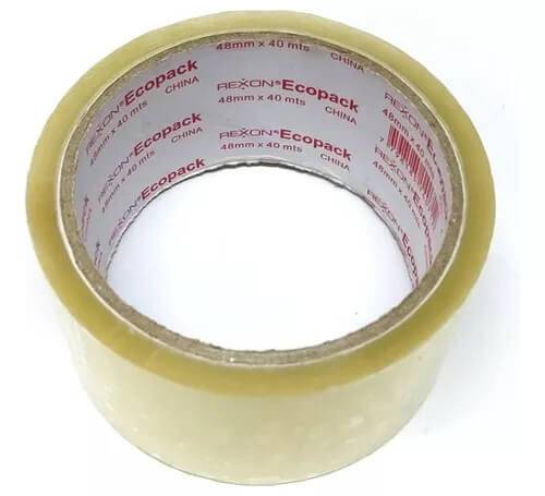 Cinta De Empaque Transpar 48Mm X 40 Mts Rexon