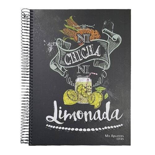 Cuaderno Mis Apuntes Citas 29,7 C/Esp X 120 Hjs T/D Cuadriculado