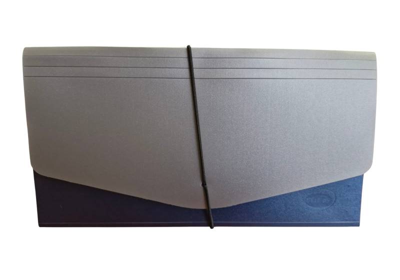 Clasificador Esquela 12 Divisiones Azul Gris C2080 Util Of