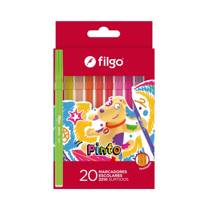 Marcadores Filgo Económico Estu X 20 Colores 2210
