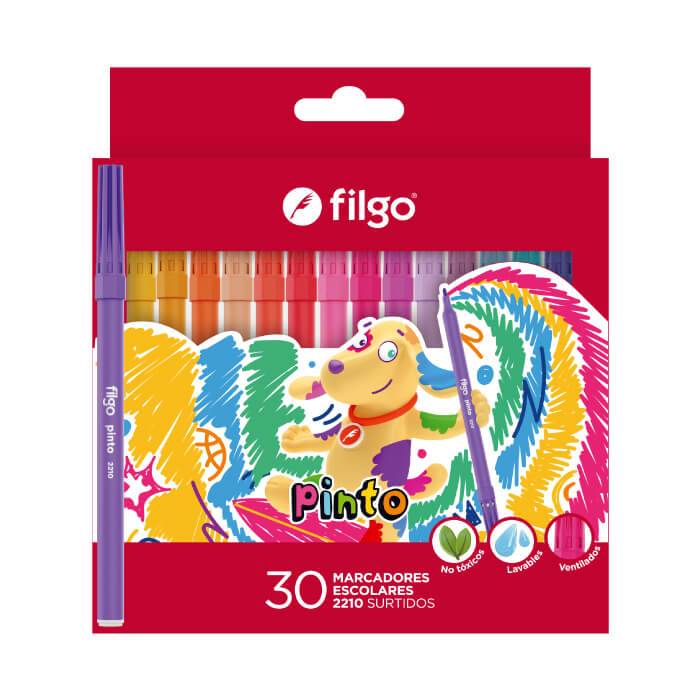 Marcadores Filgo Económico Estu X 30 Colores 2210
