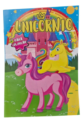 Libro Para Colorear Unicornio