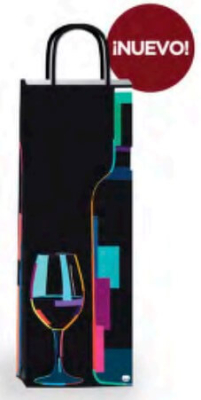 Bolsa P/Regalo Romipack Color Vino 14X40
