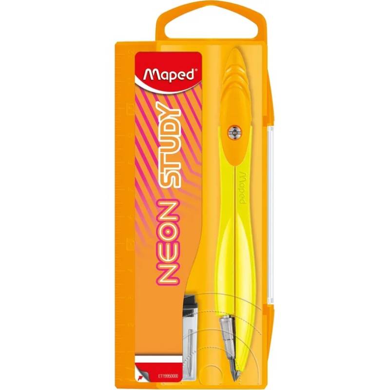 Compás Maped Study Neón Universal Ref: 199100
