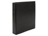 Carpeta 3Ø40Mm Escolar Fibra Negra