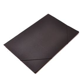 Carpeta 3 Solapas C/Elástico Oficio Color Negro