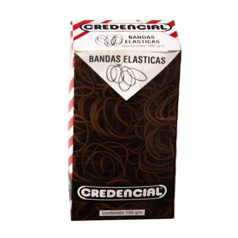 Bandas Elasticas Credencial Caja X 100 Grs