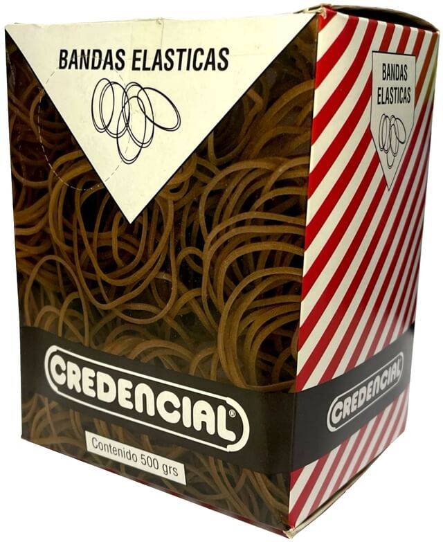 Bandas Elasticas Credencial Caja X 500 Grs