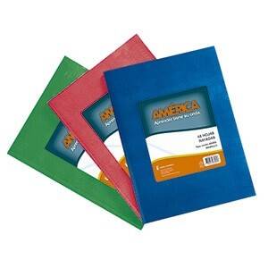 Cuaderno América T/C Forrado Azul 42 Hjs Cuadriculado