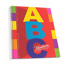 Cuaderno Rivadavia Abc 21X27 C/Esp T/D 100 Hjs Rayado