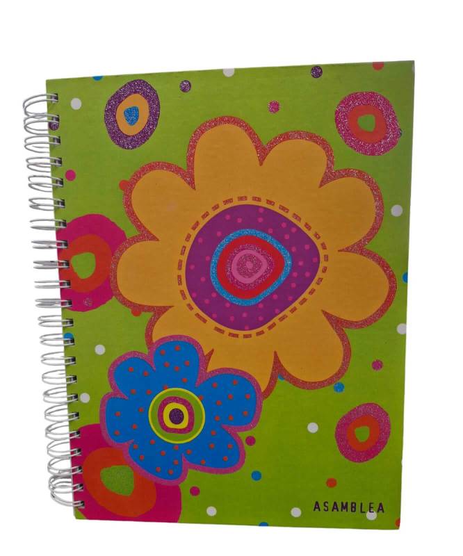 Cuaderno Asamblea Glitter 29.7 C/Esp 120 Hjs Cuadriculado