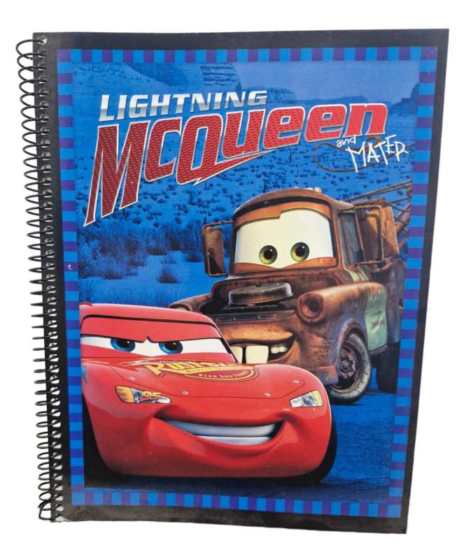 Cuaderno Convenor Disney Cars 16X21 C/Esp X 42 Hjs Rayado