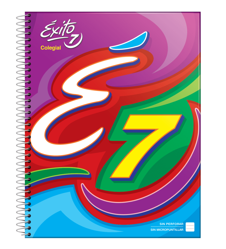 Cuaderno Éxito E7 21X27 C/Esp T/D 100 Hjs Rayado