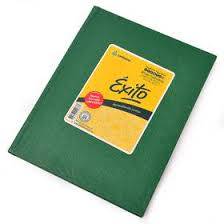 Cuaderno Éxito Forrado T/D 48 Hj Cuadriculado Verde