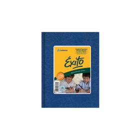 Cuaderno Éxito Forrado Td 100 Hjs Rayado Azul