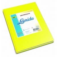 Cuaderno Laprida Forrado T/D 50 Hjs Rayado Amarillo