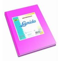 Cuaderno Laprida Forrado T/D 50 Hjs Cuadriculado Rosa