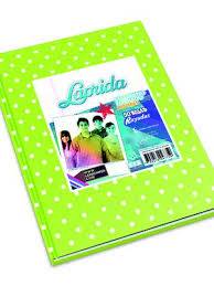 Cuaderno Laprida Lunares T/D 50 Hjs Rayado Verde Manzana