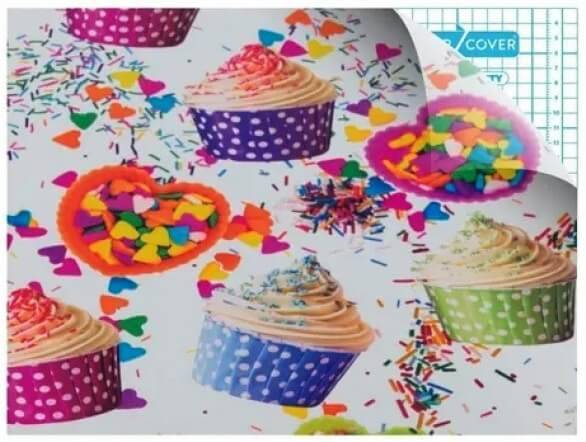 Rollo Autoadhesivo Lama 45X10 Mts Cupcakes 1805