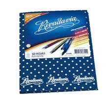Cuaderno Rivadavia T/c Lunares Azul 50h Ray