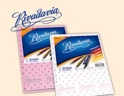 Cuaderno Rivadavia T/C Lunares Rosa/Blanco 50H Ray
