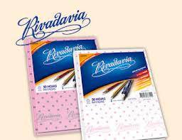 Cuaderno Rivadavia T/C Lunares Rosa/Blanco 50H Ray