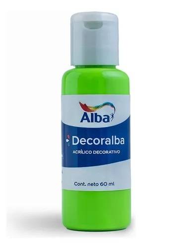 Decoralba Acrílico 60 Ml 404 - Verde Fluo