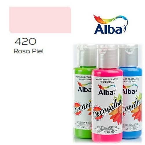 Decoralba Acrílico 60 Ml 420 - Rosa Piel