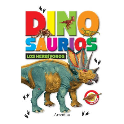 Libro Dinosaurios Los Herbivoros Ed. Artemisa 674-539-0