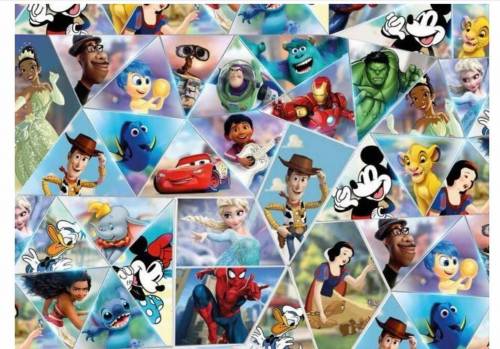 Papel Afiche Muresco F01255 Disney 100 Aos Paq X 10 Un