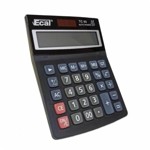 Calculadora Ecal Tc65 12 Digitos 