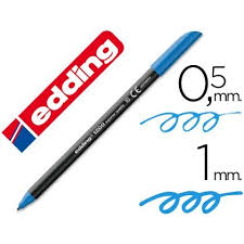 Marcador Edding E1200 Azul