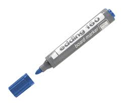 Marcador Edding E160 P/Pizarra Azul