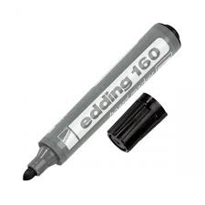 Marcador Edding E160 P/Pizarra Negro
