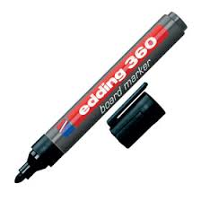 Marcador Edding E360 P/Pizarra Negro