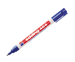 Marcador Edding E404 Permanente Azul