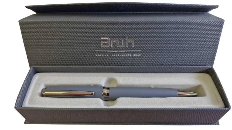 Bolígrafo Bruh En Estuche Hamburgo Efi501 Gris