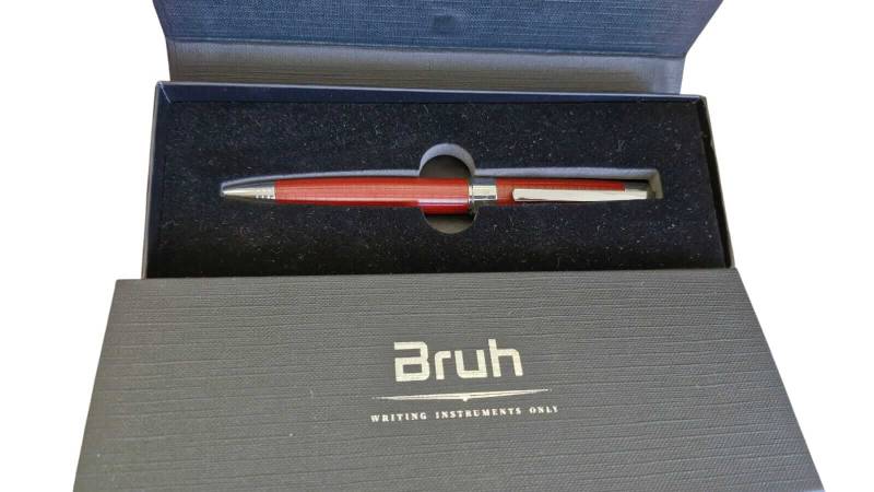 Bolígrafo Bruh En Estuche Dusseldorf Efi505 Rojo
