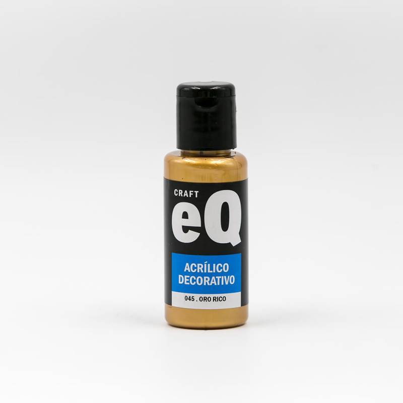 Acrílico Decorativo 045 Eq 50 Cc Oro Rico