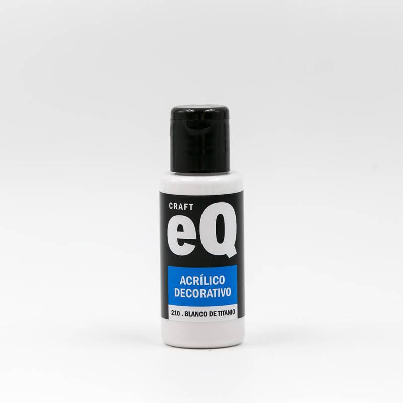 Acrílico Decorativo 210 Eq 50 Cc Blanco De Titanio
