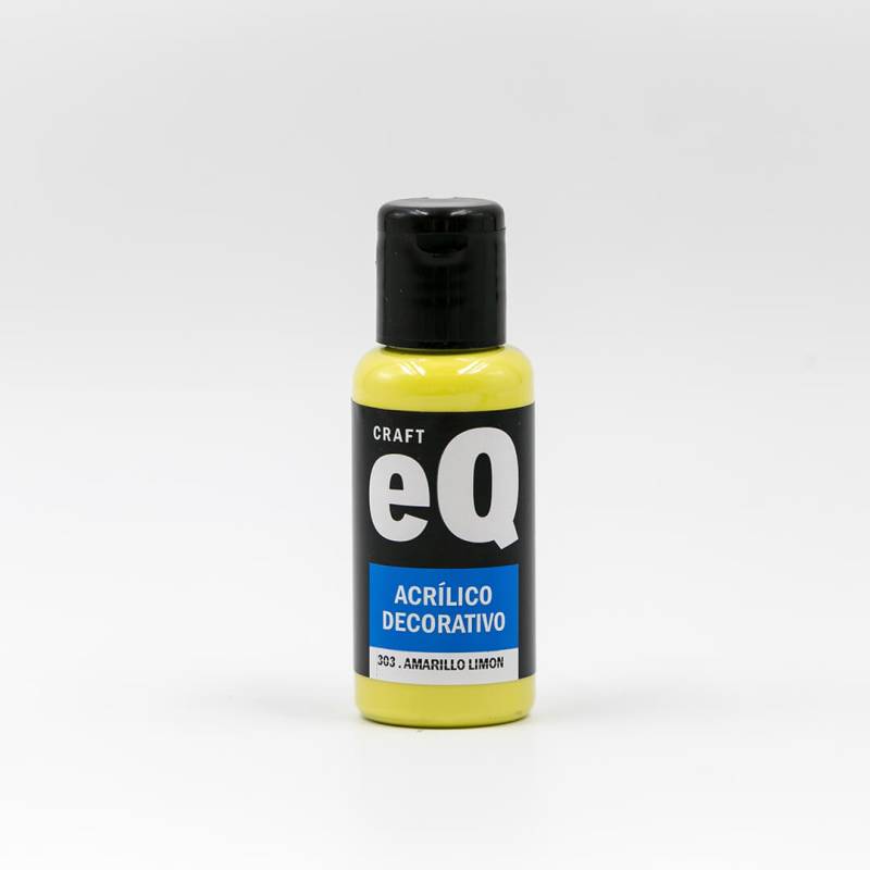 Acrílico Decorativo 303 Eq 50 Cc Amarillo Limon