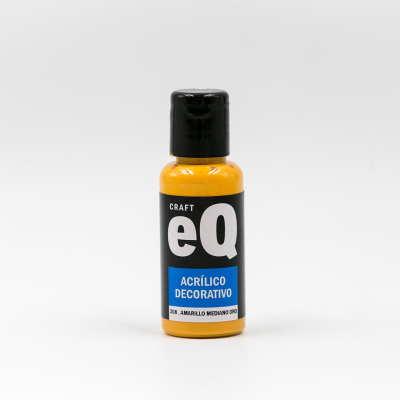 Acrílico Decorativo 308 Eq 50 Cc Amarillo Mediano Oro