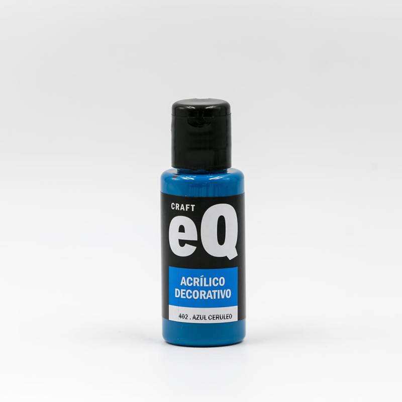 Acrílico Decorativo 402 Eq 50 Cc Azul Ceruleo