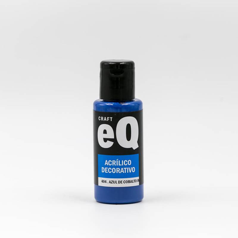Acrílico Decorativo 404 Eq 50 Cc Azul De Cobalto